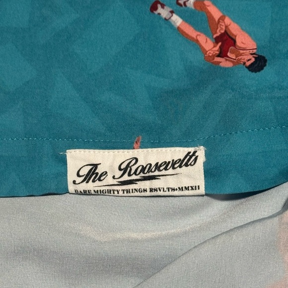 RSVLTS Saved By The Bell Short Sleeve Button Down Size XXL Kunuflex Party Shirt - Picture 9 of 11